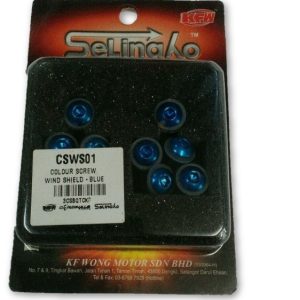 KFW/Selinayo - Βιδα μπλε 5Χ10mm με λαστ πασο ζελατινας σετ (KFW)
