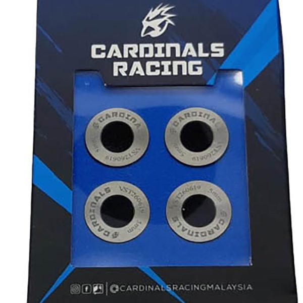 Cardinals Racing - Βαση ελατηριων βαλβιδων Yamaha Crypton 135 CARDINALS titanium 3mm