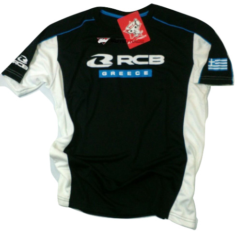 Racing Boy (RCB) - Μπλουζα T-shirt RCB (RACING BOY) GREECE (BK-18) μαυρη L