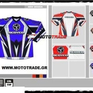 Scoyco - Μπλουζα Motocross Jersey SCOYCO μπλε M