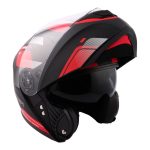 Spyder - Helmet Flip up Arrow S7 Spyder mat black/red XL