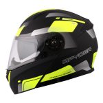 Spyder - Helmet Flip up Arrow S7 Spyder mat black/neon yellow  L