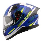 Spyder - Helmet Full Face Recon 2 S1 Spyder white/blue L