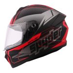 Spyder - Helmet Full Face Spike 2 S1 Spyder black mat/red XL