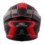 Spyder - Helmet Full Face Spike 2 S1 Spyder black mat/red XL