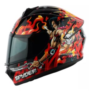 Spyder - Helmet Full Face Spike 2 IGNITE Spyder black/red XL