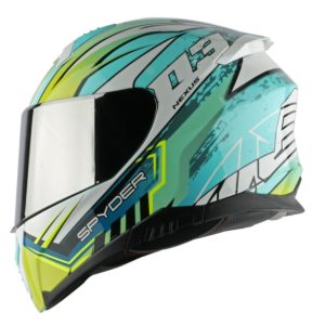 Spyder - Helmet Full Face NEXUS GD Spyder white/turquoise L