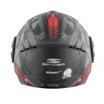 Spyder - Helmet open face Reboot 2 G Spyder grey/red L