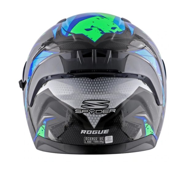Spyder - Helmet Full Face ROGUE GD Spyder black/blue L