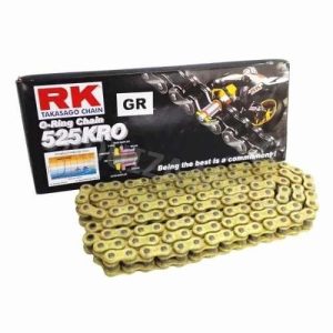 RK - Αλυσιδα RK 525X124 KRO o-ring χρυση