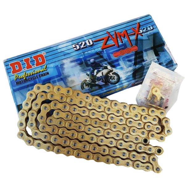 D.I.D - Chain  DID 520X114 ZVM G&G gold JAPAN