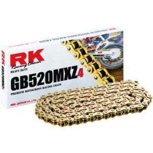 RK - Αλυσιδα RK 520X120 MXZ4 japan ενισχυμενη χρυση