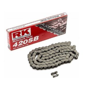 RK - Αλυσιδα RK 420x110 SB ασημι νικελ
