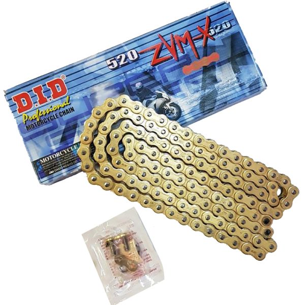 D.I.D - Chain DID 520X120 ZVM G&G gold JAPAN