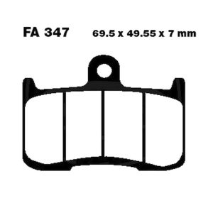Adige - Brake pads FA347 ADIGE P234 ACX SINTERED (BKING 1300,Z1000,SPEED TRIPLE 675/1050 front)