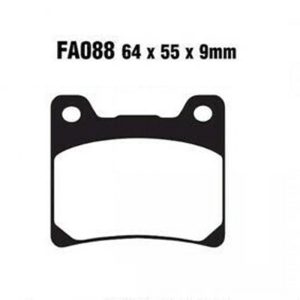 Adige - Brake pads FA88 ADIGE P57 ASX ORGANIC ( FZR 600/750 89-91/XJR1300 rear/TDM850 91-01 rear)
