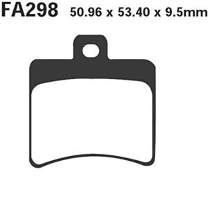 Adige - Brake pads FA298 ADIGE P184 ACX SINTERED (ATLANTIC 125/200/250/400/500,SCARABEO,MADISON)