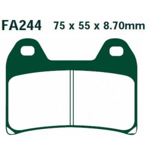 Adige - Brake pads  FA244 ADIGE P168 ACX SINTERED (XT660X,PEGASO,XJR1300,MULTISTRADA front)