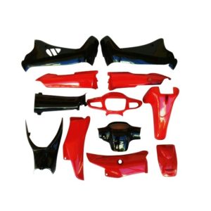 Plastic kit Modenas Kriss II black/red