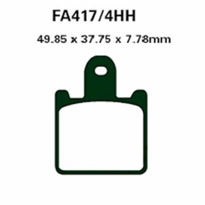 Adige - Brake pads FΑ417/4 ADIGE P268 (ZX6R/Z1000/ZZR1400/B-KING etc)