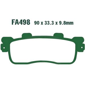 Adige - Brake pads FΑ498 ADIGE P265 ACX SINTERED (DOWNTONE 125/200/300 09-,PEOPLE 125/200/300 10- )