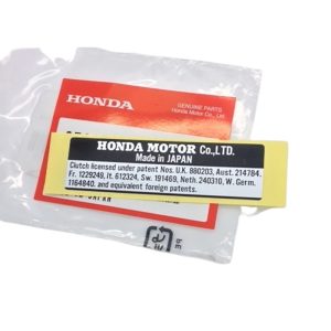 Honda original parts - Plate manufacturer Honda Made in Japan original