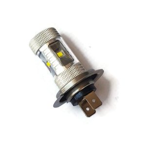 Others - Λαμπα H7 12/55 LED ΑΣΠΡΗ Taiwan Α'