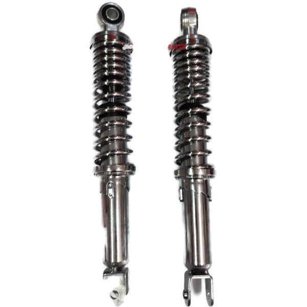 Others - Shock absorber rear Yamaha T50/80 chrome with spring 31 cm