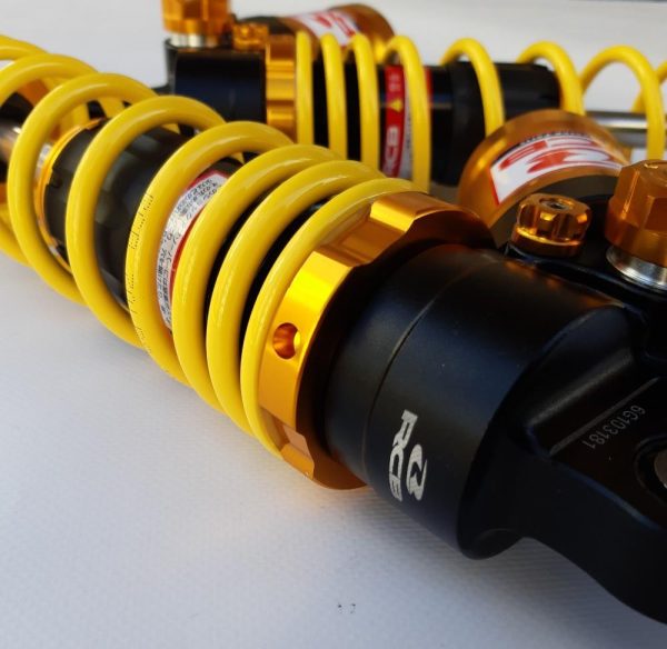 Racing Boy (RCB) - Shock absorber Honda SH125 01-12/NVX155/ NMAX NEW /NVX155 30,5 cm RCB (RACING BOY) DB-4 series (G-sl) yellow