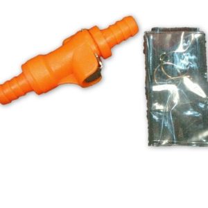 Uma Racing - Connector benzin hose injection UMA RACING orange 8mm