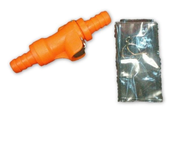 Uma Racing - Connector benzin hose injection UMA RACING orange 8mm