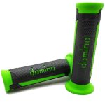 Domino - Grips DOMINO A350  black green open 120mm