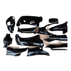 Set plastik kit Modenas KRISS II black with outer cover