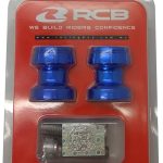 Racing Boy (RCB) - Swing arm spools RCB (RACING BOY)  10mm blue (Kawasaki)