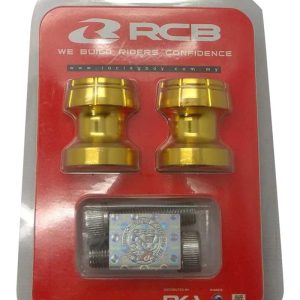 Racing Boy (RCB) - Βιδες ψαλιδιου - μανιταρια RCB (RACING BOY)  10mm χρυσες (Kawasaki)