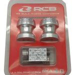 Racing Boy (RCB) - Βιδες ψαλιδιου - μανιταρια RCB (RACING BOY)  10mm ασημι (Kawasaki)