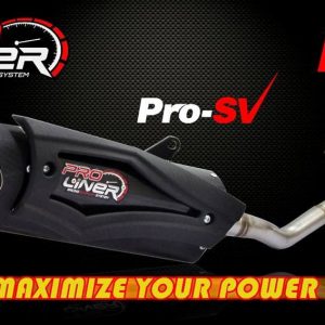 Proliner - Εξατμιση Honda PCX 150 PROLINER PRO SV μαυρη