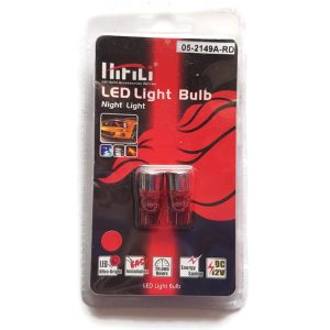 Hifili Led - Λαμπα ακαλυκη μικρη LED Super LED 2149 κοκκινη HIFILI