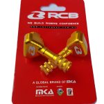 Racing Boy (RCB) - Valve stems RCB (RACING BOY) 8mm set gold