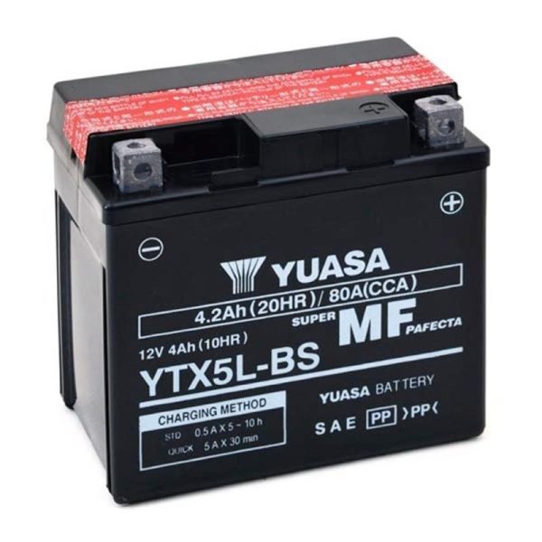 Yuasa - Battery YTX5L-BS Yuasa