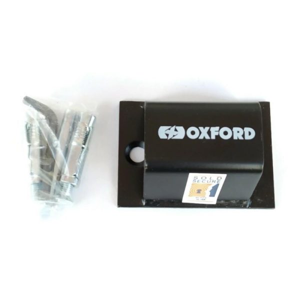Oxford - Floor base for lock OXFORD black