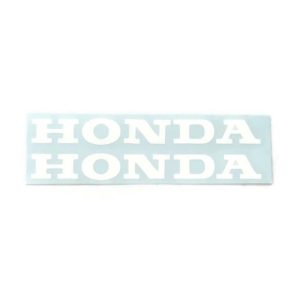 Others - Αυτοκολλητο Honda μικρο ασπρο σετ 2 τμχ 100mmΧ16mm