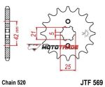 JT sprockets&chains - Γραναζι εμπρος 569.14  Kawasaki KX250 14Δ JT