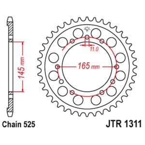 JT sprockets&chains - Rear sprocket 1311.43 JT