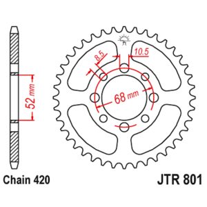 JT sprockets&chains - Rear sprocket 801.51 JT