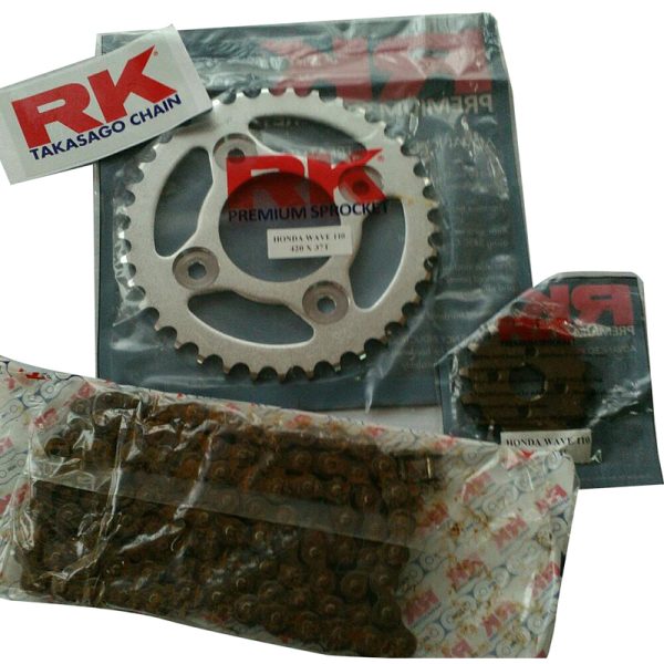 RK - Sprocket and chain set Honda Wave 110/Grand 110 RK A 14/37 420 set