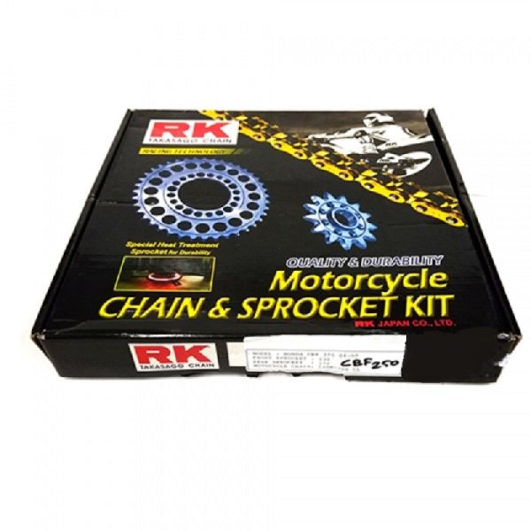 RK - Sprocket & chain set Honda CBF250 13/37 520 RK