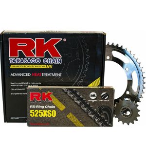 RK - Sprocket and chain set Yamaha XT600 15/45 520 RK KLO