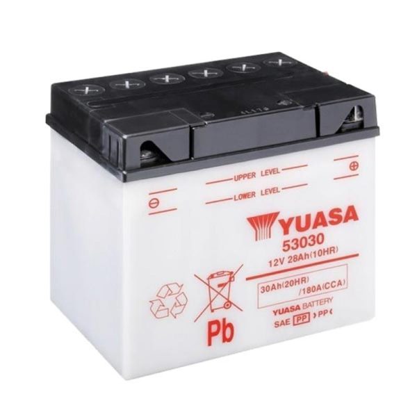 Yuasa - Battery DIN53030 with acid fluid