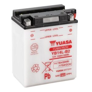 Yuasa - Battery YB14L-Β2 -+.